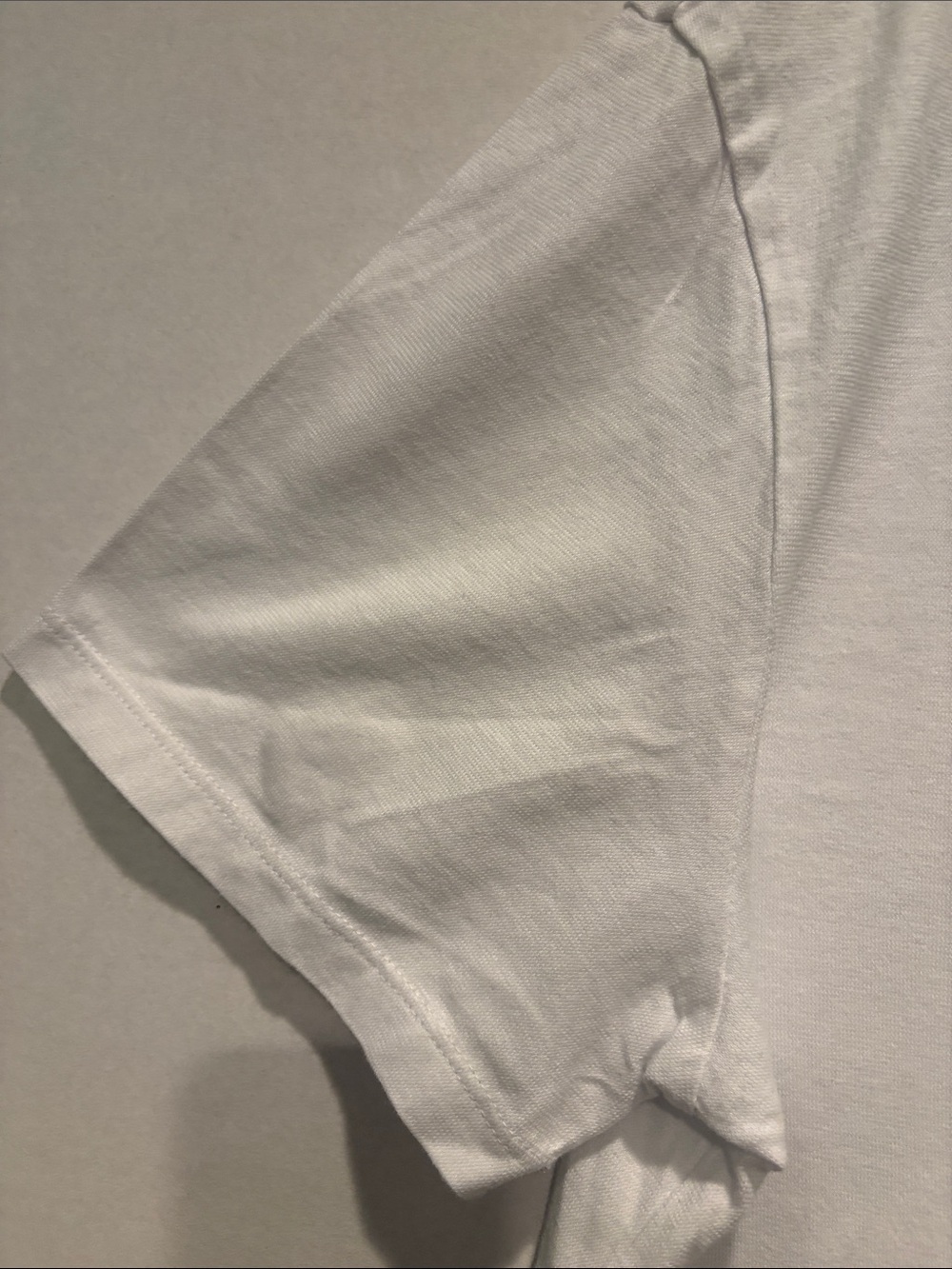 AG Adriano Goldschmied - Crewneck T-shirt. Size Large. White - Picture 3 of 11